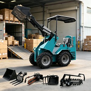 รถตักขนาดเล็ก 25 แรงม้า เครื่องยนต์ดีเซล พร้อมเครื่องยนต์ Kubota ได้รับมาตรฐาน EPA แบบยืนขับ รถตักขนาดเล็กแบบตีนตะขาบ - Product Image 6