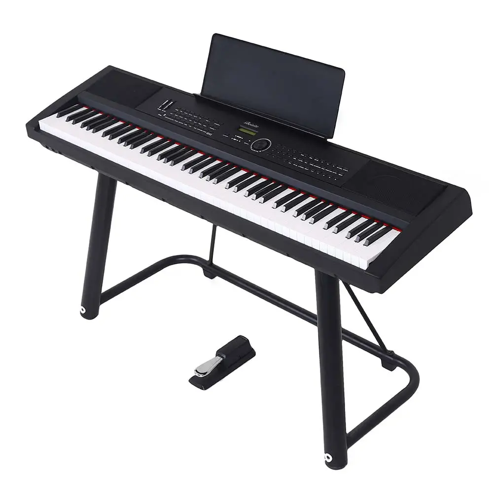 Nieuwste Draagbare Digitale Piano 193 Elektronische 88 Toetsen Keyboard Piano Groothandel Piano 88 Toetsen Digitale