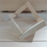 Massivholz Abnehmbare 3D-Mondlampe kreative Studie Schlafzimmer Nachttisch Licht Holz klappbare LED-Tisch lampe Ständer Holz halter