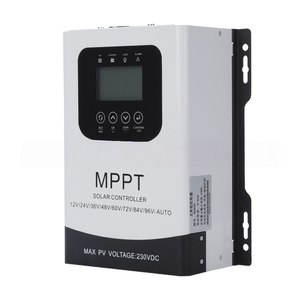 Bộ điều khiển sạc năng lượng mặt trời thông minh <span class=keywords><strong>MPPT</strong></span> <span class=keywords><strong>30A</strong></span>-120A, màn hình <span class=keywords><strong>LCD</strong></span>, hiệu suất 99,9%, đạt chứng nhận CE, dùng cho ắc quy năng lượng mặt trời tự động <span class=keywords><strong>12V</strong></span>-96V 120V - Product Image 1