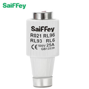 Saiffey-Fusible cilíndrico R021 serie HRC, fusible cerámico tipo tornillo, AC/DC 500V, para la serie R021 - Product Image 5
