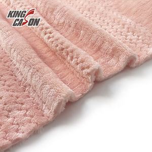 KINGCASON-sábanas de <span class=keywords><strong>cama</strong></span> 4 en 1 para bebé, tela de franela con estampado Jacquard, conjunto de fundas de edredón australiano para todas las estaciones - Product Image 2