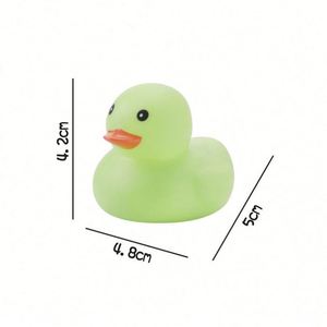 Colorful Rubber <b>Bathing</b> Pinch Squeaking Little Yellow Duck Children Swimming Toys - Product Image 4