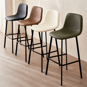 Household Sponge Backrest Chair Creative Office Dining Chair <b>bar</b> <b>Stool</b> - Product Image 6
