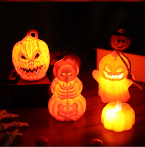 Nuove Candele Profumate a Forma di Zucca 2026 in Diverse Forme e Dimensioni per Decorazioni di Halloween in Grandi Quantità - Product Image 1