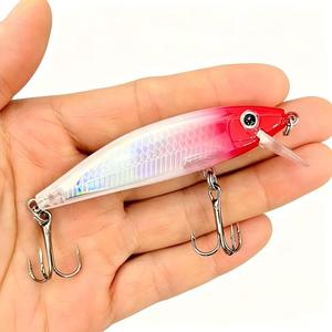 Señuelo Artificial Flotante Sinking Minnow Jerkbait Wobbler 7cm 14g para Trucha, Lubina, Salmón, Agua Salada, Cebo Duro 3D Crystal Swimbait para Carpa y Lucio - Product Image 1