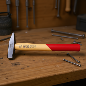 Marteau Dsa 382, tête en acier de 16 oz, manche en bois avec poignée rouge, pour usage général - Product Image 3