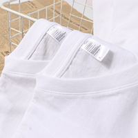T-shirt unisexe en coton 250g à col en V et manches courtes, coupe ample, personnalisable avec logo, pour hommes et femmes