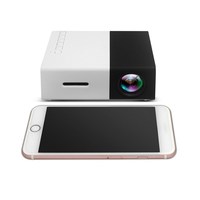 2023 Mini projecteur YG300 Portable LED, Support PC Portable USB Stick USB/SD/AV/HD entrée pour vidéo/film/jeu meilleur cadeau