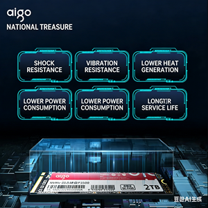Aigo P3500PCIe 3.0X4 256GB SSD硬盘 M.2接口 NVMe协议 原装TLC 台式机笔记本电脑通用 读取速度3500MB/s - Product Image 2