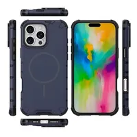 Nouvelle coque de protection anti-chute avec charge magnétique sans fil pour iPhone 16 Pro Max 15 14 13 12 11 Pro Max Plus