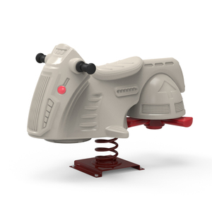 Ayunan Kuda Goyang Plastik LLDPE untuk Dalam & Luar Ruangan, Peralatan Taman Bermain Anak Usia 3+ Tahun, Aman - Product Image 3