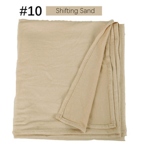 ฮิญาบเจอร์ซีย์คุณภาพสูง พรีเมียม ผ้าคลุมศีรษะมุสลิมเนื้อนุ่มสำหรับผู้หญิง ทึบแสง ยืดหยุ่น ขายส่ง สินค้ามาใหม่ - Product Image 5