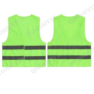 Gilets de sécurité respirants haute visibilité ANSI classe <span class=keywords><strong>2</strong></span> personnalisés avec logo personnalisé pour les travaux de construction des hommes - Product Image 2