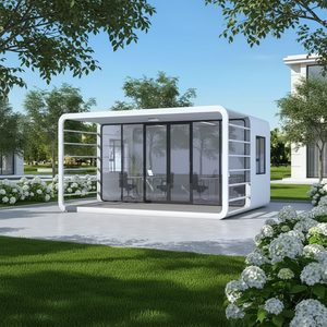 Cabaña Apple, Casa Prefabricada de Acero, Ecológica, Duradera, Diseño Moderno, 20 pies/40 pies, Oficina Portátil, Casa para Exteriores - Product Image 1