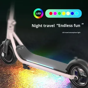 สกู๊ตเตอร์ไฟฟ้าสำหรับผู้ใหญ่ X9 แบตเตอรี่ลิเธียม 5AH พร้อมลำโพง ควบคุมผ่านแอป พับได้ กันน้ำ พกพาสะดวก สำหรับวัยรุ่น ความเร็ว 15 กม./ชม. - Product Image 3