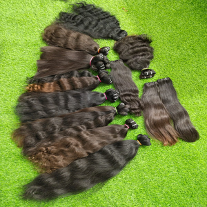 Top High Quality Bulk Double Drawn Human Remy Hair No Shedding No <b>Tangle</b> Wholesale Price - Product Image 3