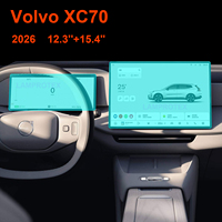 Pour Volvo XC90 XC70 XC60 XC40 C40 Recharge 2026 – Film de protection pour écran de commande central et écran d'infodivertissement