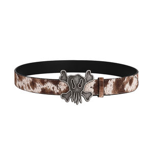 Sabuk kulit sintetis bergaya gesper Logo kustom dengan sabuk kulit ular yang dipersonalisasi dengan pola kulit ular - Product Image 3