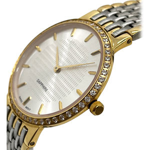 Montre à quartz étanche en acier inoxydable de qualité supérieure de 30 mètres Montre à bracelet en métal pour femme - Product Image 3