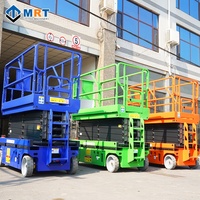 Üretici Makaslı Platform 4m 6m 8m 10m 12m Elektrikli Hidrolik Makaslı Platform Depo İçin