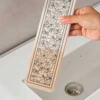 Machine à café tapis de séchage de vaisselle comptoir de cuisine tampon d'égouttage tapis absorbant pour vaisselle tasses ustensiles idéal pour le bureau à domicile