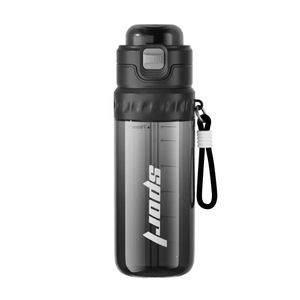 Nuova Elegante Bottiglia d'<span class=keywords><strong>Acqua</strong></span> Sportiva MM da 750ml, Grande Capacità, Trasparente, in Tritan, con Isolamento Termico, Scala Graduata e Funzione <span class=keywords><strong>Spray</strong></span> Nebulizzante, Portatile - Product Image 5