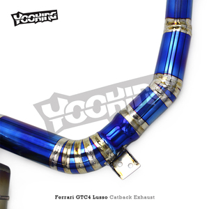 Valvetronic Catback Exhaust Piper for Ferrari GTC4 Lusso Lusso T 2016- Titanium <strong>Tuning</strong> Exhaust System - Product Image 5