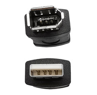 Adaptateur USB 2.0 A mâle vers Firewire IEEE 1394 6 P femelle convertisseur connecteur F/M 1394 adaptateur 6 broches femelle vers USB 2.0 mâle