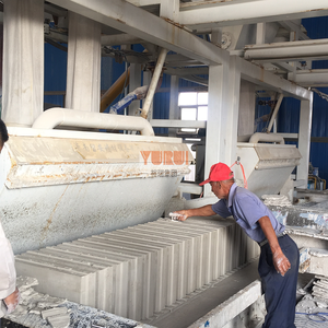 Blok kalıplama alçı blok üretim hattı makineleri için PLC çekirdek bileşenleri ile yüksek hassasiyetli alçı blok şekillendirme makinesi - Product Image 3