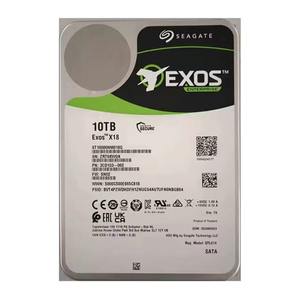 قرص صلب داخلي ST EXOS X18 سعة 10 تيرابايت طراز ST10000NM018G للمؤسسات، مقاس 3.5 بوصة، سرعة دوران 7200 دورة في الدقيقة، ذاكرة تخزين مؤقت 256 ميجابايت، واجهة SATA 6 جيجابت/ثانية - Product Image 1