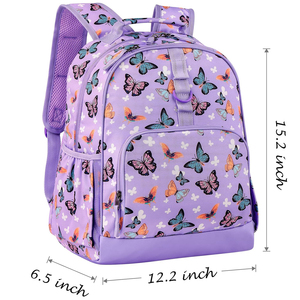 Zaino per Bambini con Stampa Sublimatica di Animali Carini, Alta Qualità, per Scuola Primaria e <span class=keywords><strong>Asilo</strong></span>, con Astuccio, per Ragazze e Ragazzi - Product Image 5