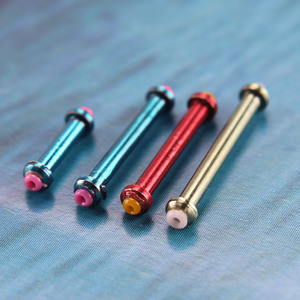 Plomada de pesca Aohu de doble núcleo metálico cilíndrico, peso duradero y funcional para accesorios de pesca competitiva. - Product Image 3