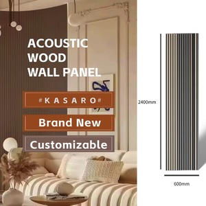 แผ่นผนังอะคูสติกไม้โค้งงอได้ รุ่น KASARO สไตล์โมเดิร์น 3 มิติ ลายลูกฟูก ตกแต่ง ป้องกันเสียง ดีไซน์บางเฉียบ ยืดหยุ่นได้ - Product Image 2