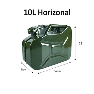 Bidon à <span class=keywords><strong>essence</strong></span> en acier carbone portable personnalisé de 5 gallons (20 L), style américain, bidons métalliques pour moto et voiture - Product Image 6