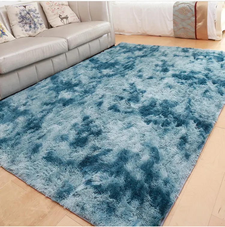 Wholesale Modern Fluffy Carpets Rugs Living Room Fashion Design Polyester Shaggy Carpet