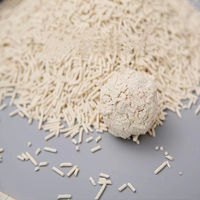Litière pour chat en tofu au prix d'usine, 1,5 mm, 100 % écologique, naturelle, jetable, 2,0 mm, sable original, litière pour chat en tofu pure