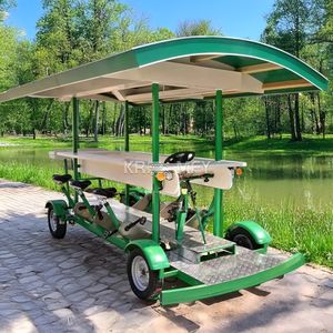 Vélo-bar à pédales pour fêtes, bar mobile, vélo-café, pédicab pour visites urbaines - Product Image 3