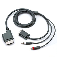 Connecteur de câble Audio vidéo VGA, sortie optique et Port Audio numérique, pour Microsoft XBOX 1.8, XBOX360, HD, 360 M