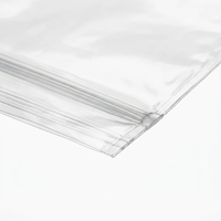 Sac à fermeture éclair en CPE givré avec logo personnalisé, emballage en plastique mat au toucher doux pour smartphone, vêtements