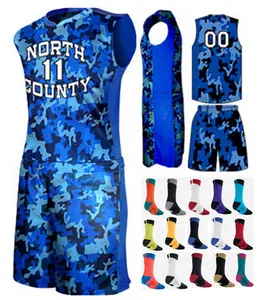 Wholesale Custom Basketball Apparel Latest Basketball Jersey with Shorts Design Sublimation Basketball Uniform for Girls