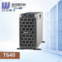 Serveur Tour d'occasion Dell PowerEdge T640 avec processeur Intel Xeon, alimentation 750W, 16 Go/64 Go de RAM et stockage – En stock