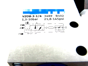VZOB-<span class=keywords><strong>3</strong></span>-1/4阀VZOB314编程控制器工业自动化 - Product Image 2