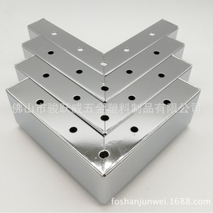 Patas de Sofá de Hierro Electrochapado de 5 cm de Altura, Patas Modernas para Muebles, Resistentes - Product Image 3
