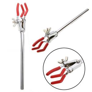 Penjepit Logam HAIJU LAB Tipe Single Three Fingers/Prong Extension Flask Clip, Penjepit Kecil untuk Penyesuaian, Penjepit Stand Lab Kimia - Product Image 3