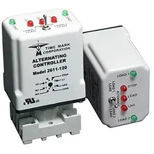 New and Original Time Mark 2611-120 Alternating Relay Controller SPST 8 Pin LED 2611-Series Good Price
