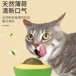 Juguete Masticable Giratorio 360° con Forma de Aguacate y Menta para Gatos - Product Image 3
