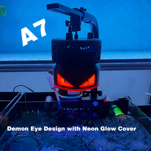 Couverture de lampe d'<span class=keywords><strong>aquarium</strong></span> Aipai A7, fixation magnétique pour les modèles de génération, réservoir universel d'eau douce et d'eau salée - Product Image 1