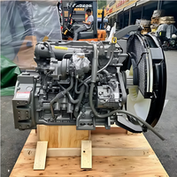 Conjunto de Motor Diésel Isuzu Usado Completo 4HK1 4JJ1 4BG1T 4JG2 para Excavadoras Hitachi Kobelco IHI Sumitomo