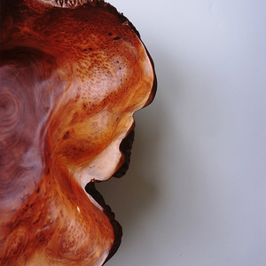 Frutero de Madera Maciza Tallada en Forma de Hoja de Loto, Hecho a Mano con Madera de Abeto Chino, Estilo Tradicional Chino, Decoración para el Hogar, Regalo - Product Image 3